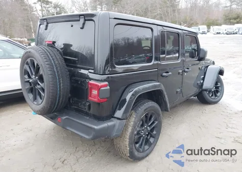 2024 Jeep Wrangler 4Xe Sahara 4Xe from USA, damaged, VIN 1C4RJXP6XRW172683